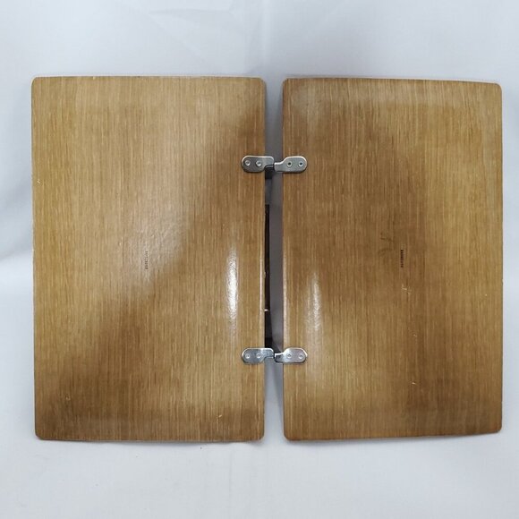 Floral Serving Trays Wood MCM Appetizers Starters Snacks Cottagecore Hasko (5) - Picture 7 of 8